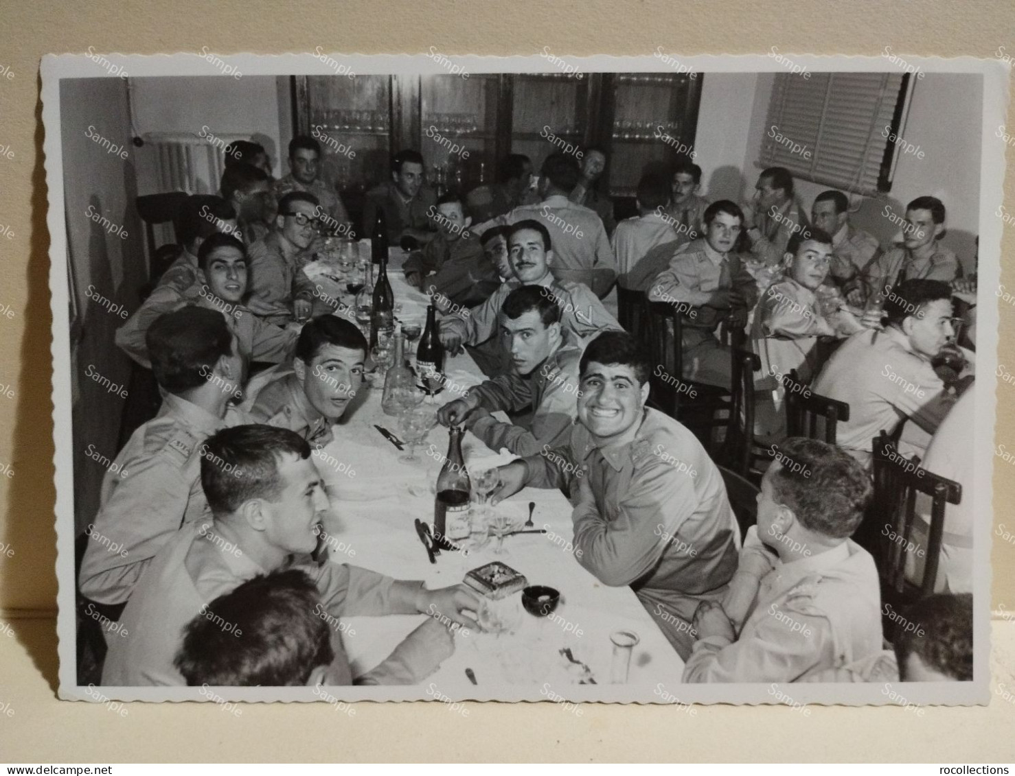 Italy Military Italia Militari ASCOLI PICENO 04.09.1963 Cena D'Addio Del 2° Pl., 2° Cp. - Kazerne