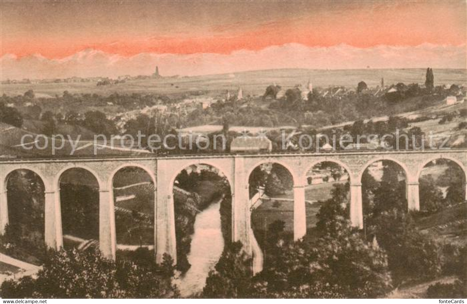 13800388 Boudry NE Viaduc Dans Le Fond Boudry Et Cortaillod  - Autres & Non Classés