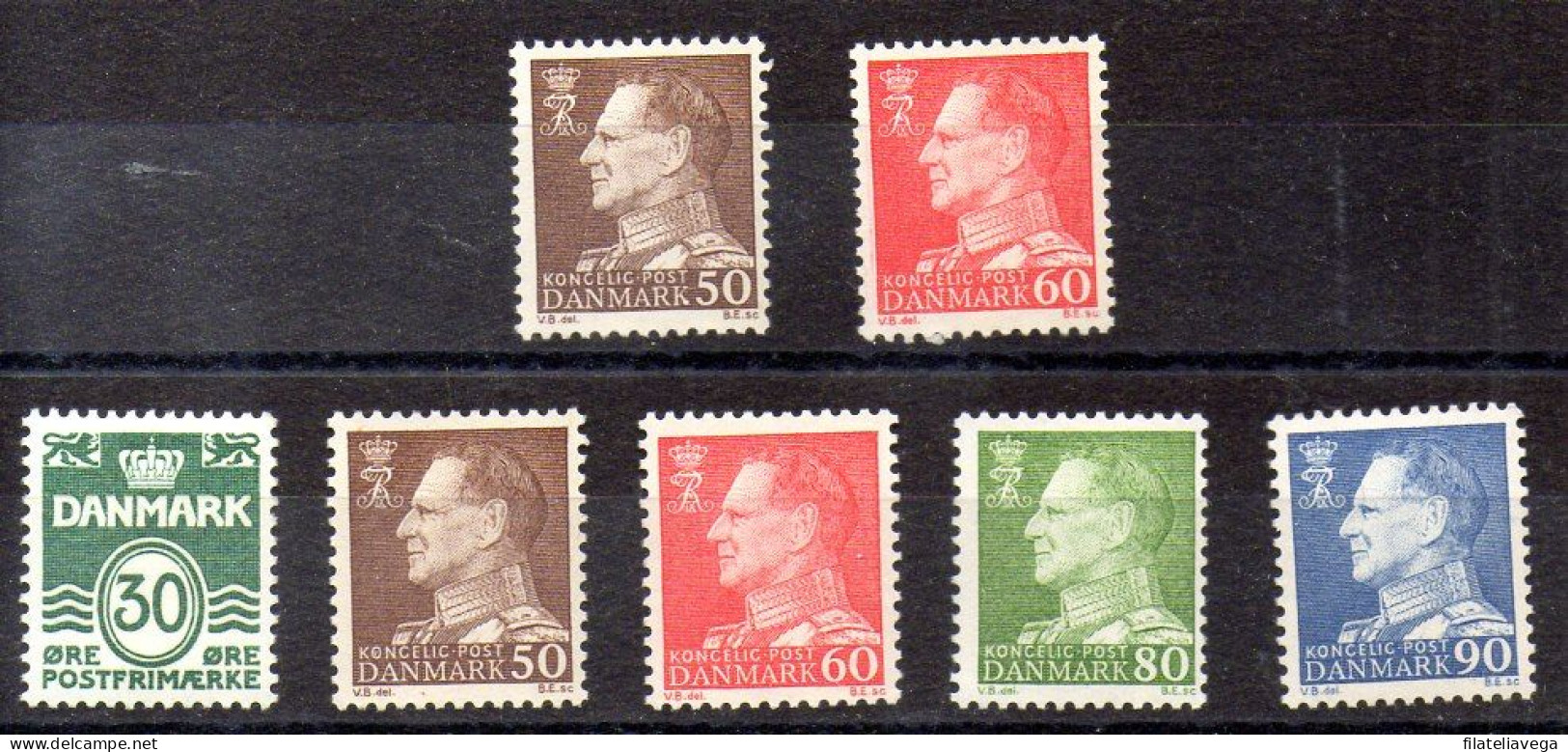 Dinamarca Series Nº Michel 457x/58x + 456/60y ** - Unused Stamps