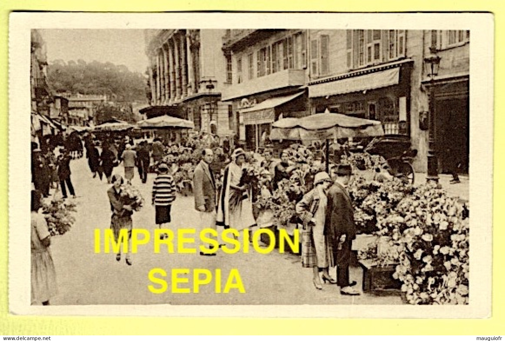 06 ALPES MARITIMES / NICE / LE MARCHÉ AUX FLEURS / ANIMÉE - Marchés, Fêtes