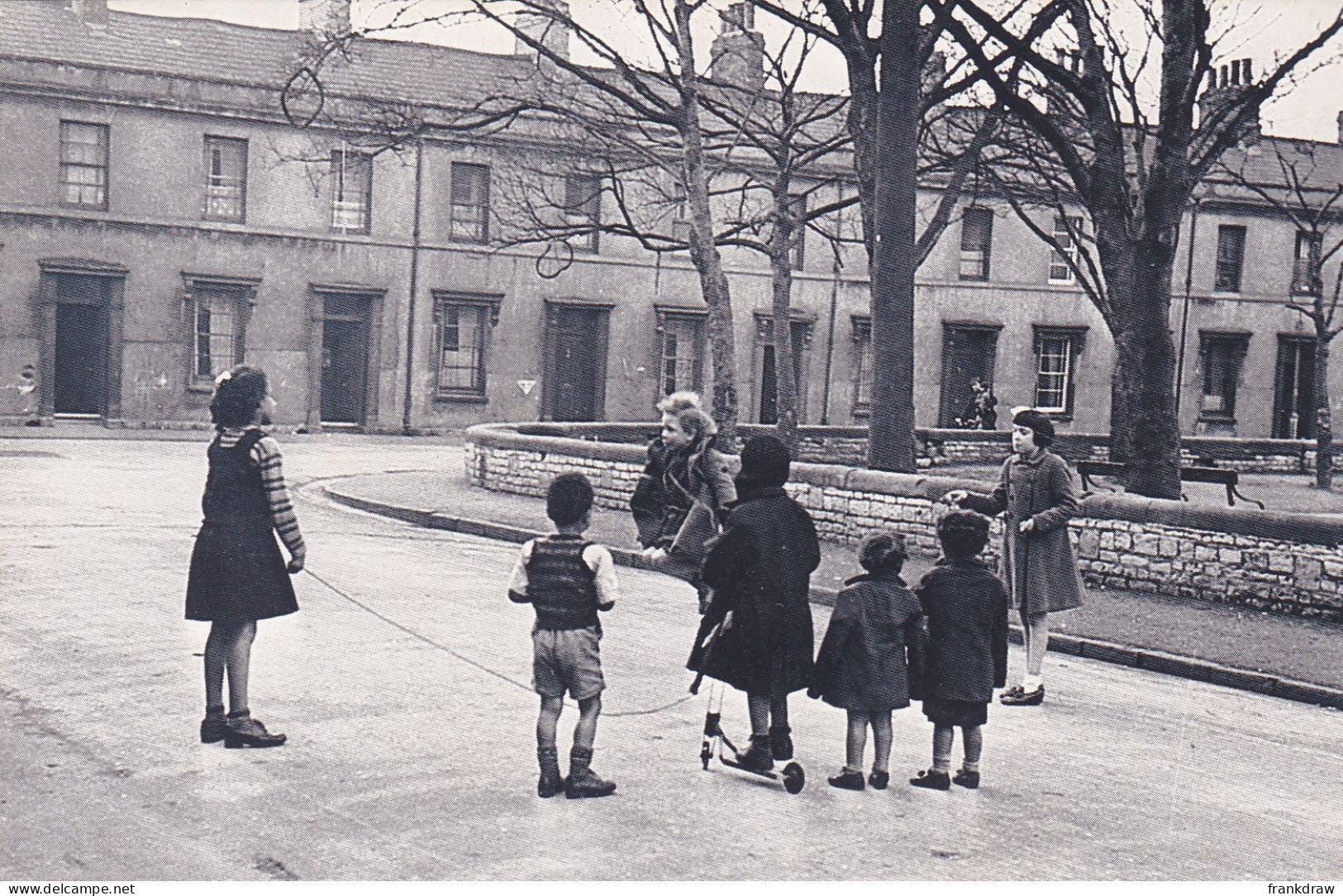 Nostalgia Postcard - Loudoun Square East, Cardiff, 1950  - VG - Non Classés