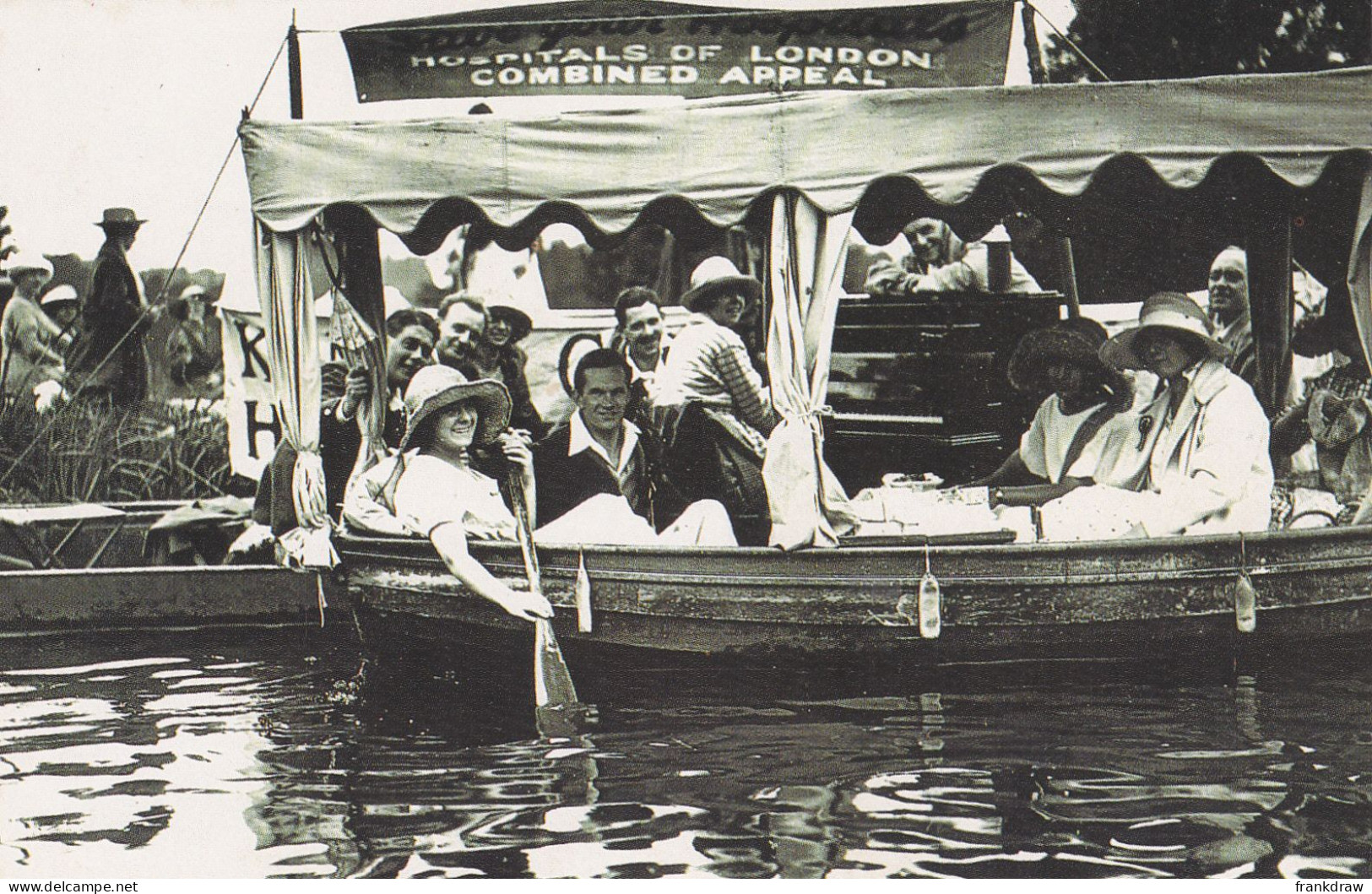 Nostalgia Postcard - Henley Regatta, July 1922  - VG - Zonder Classificatie