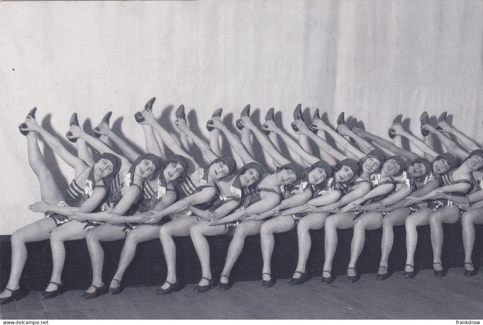 Nostalgia Postcard - Jackson's Dancing Girls, 1928  - VG - Ohne Zuordnung