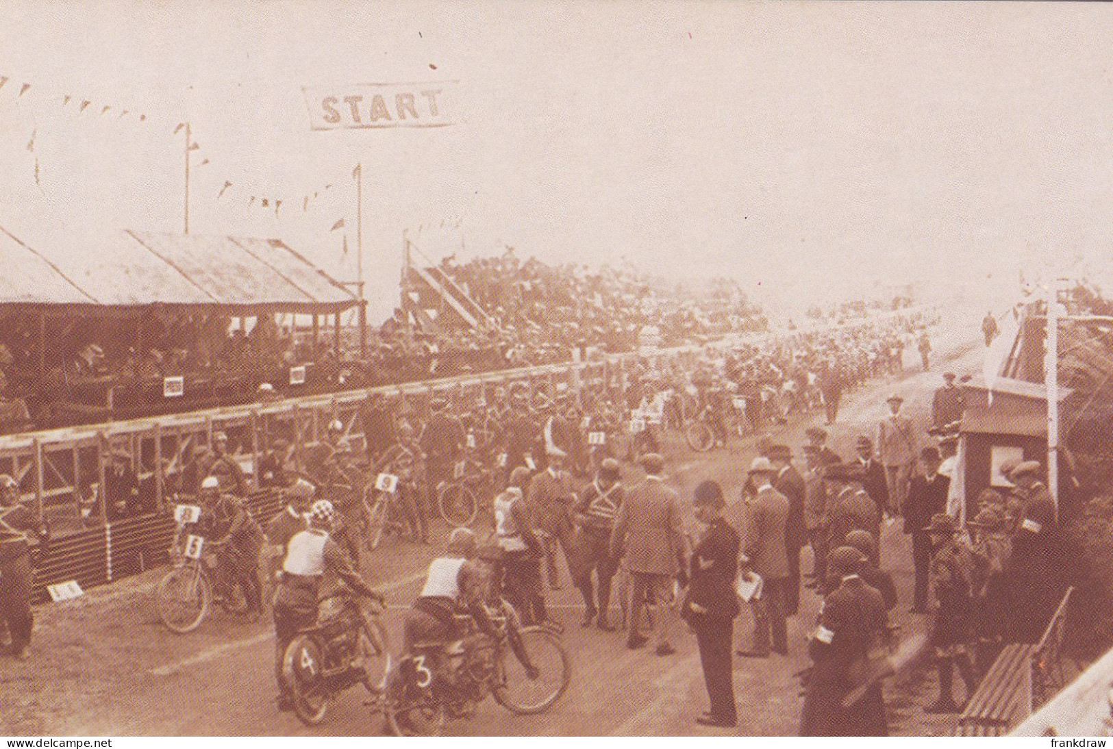 Nostalgia Postcard - Junior TT Race, 1914  - VG - Unclassified