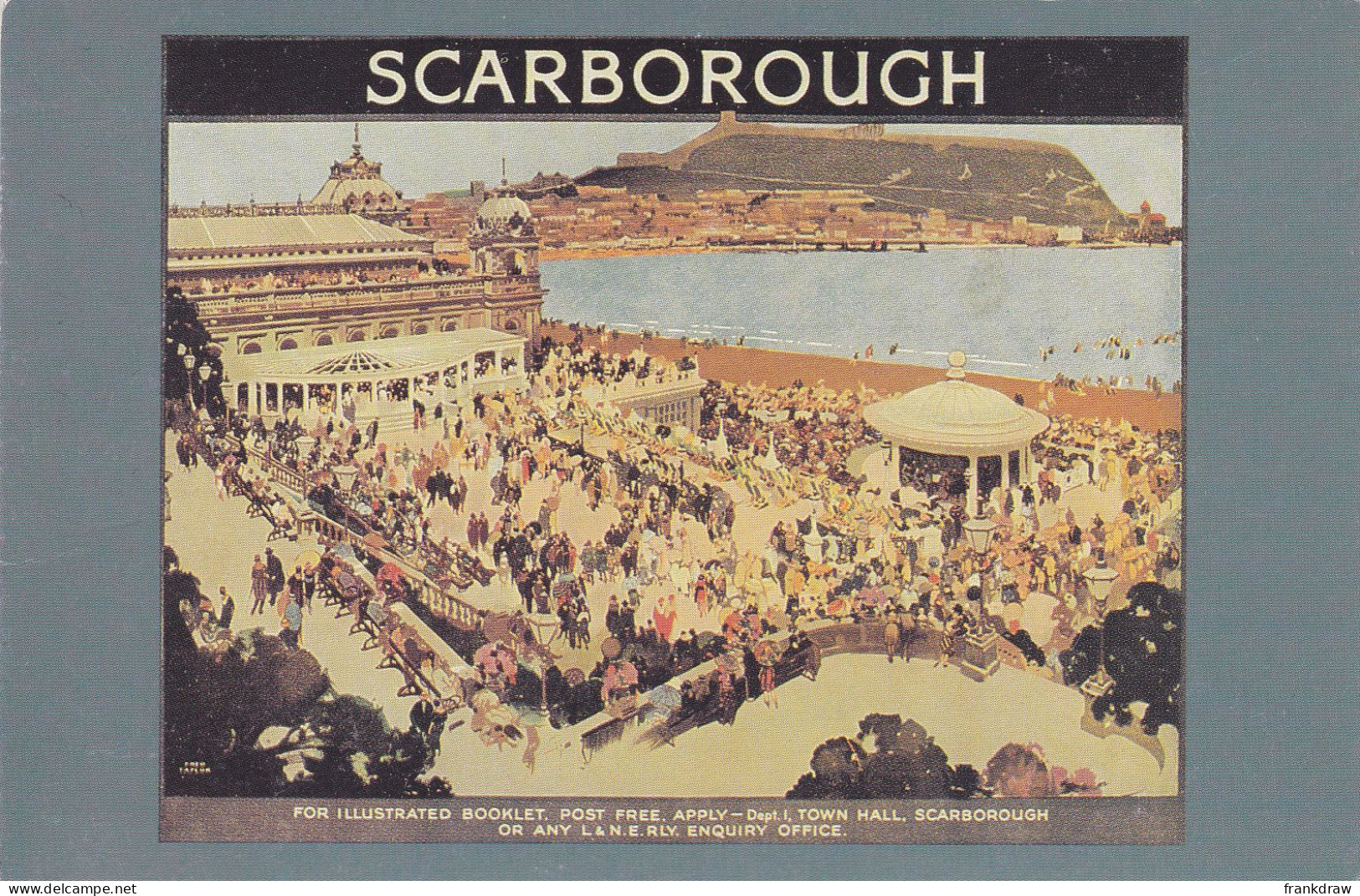 Nostalgia Postcard - Scarborough, C1924  - VG - Unclassified