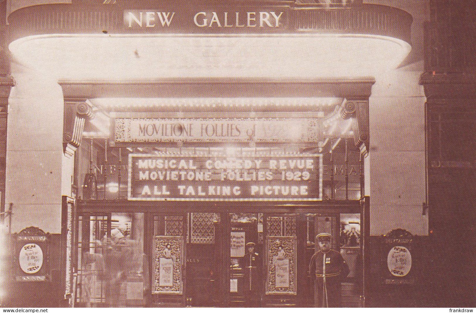 Nostalgia Postcard - New Gallery, Regent Street, 1929  - VG - Non Classés