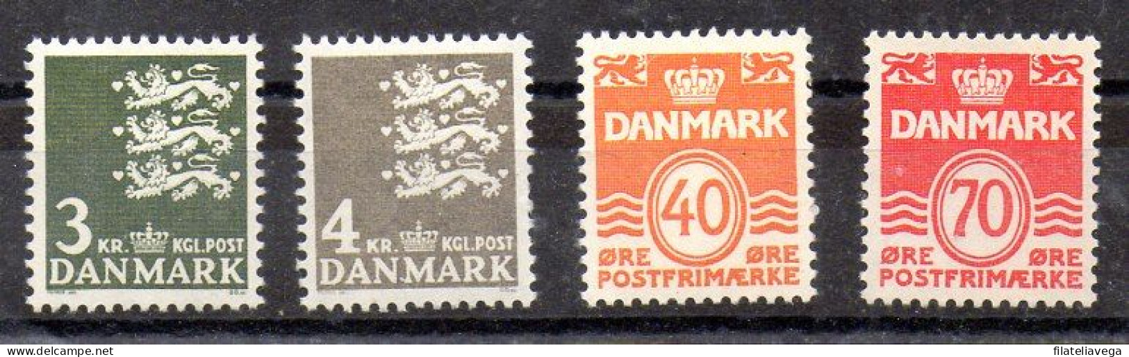 Dinamarca Series Nº Michel 483/84 + 512/13 ** - Unused Stamps