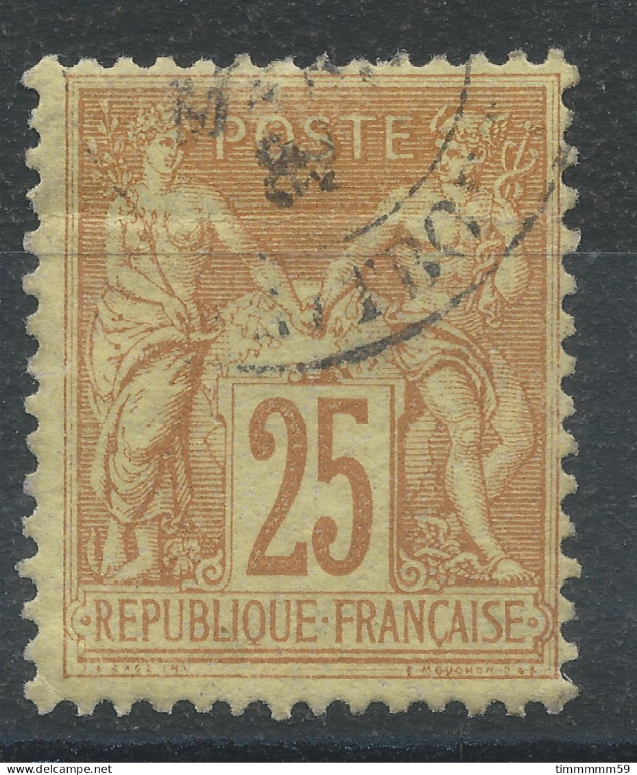 Lot N°82758   N°92, Oblitéré Cachet à Date à Déchiffrer - 1876-1898 Sage (Type II)