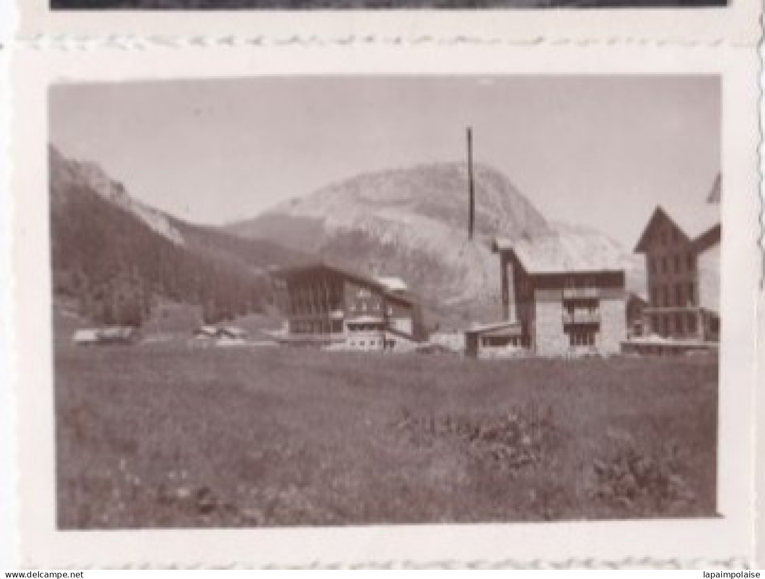 2 Photos Savoie Le Val D'Isère Station    Réf 29796 - Anonieme Personen