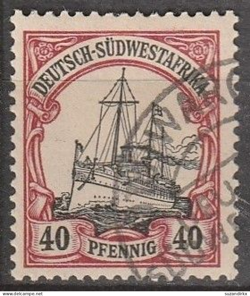 Deutsch SüdWest-Afrika   .    Michel   .   17  .  6  Marken    (6  Scans)    .     O     .      Gestempelt - Duits-Zuidwest-Afrika