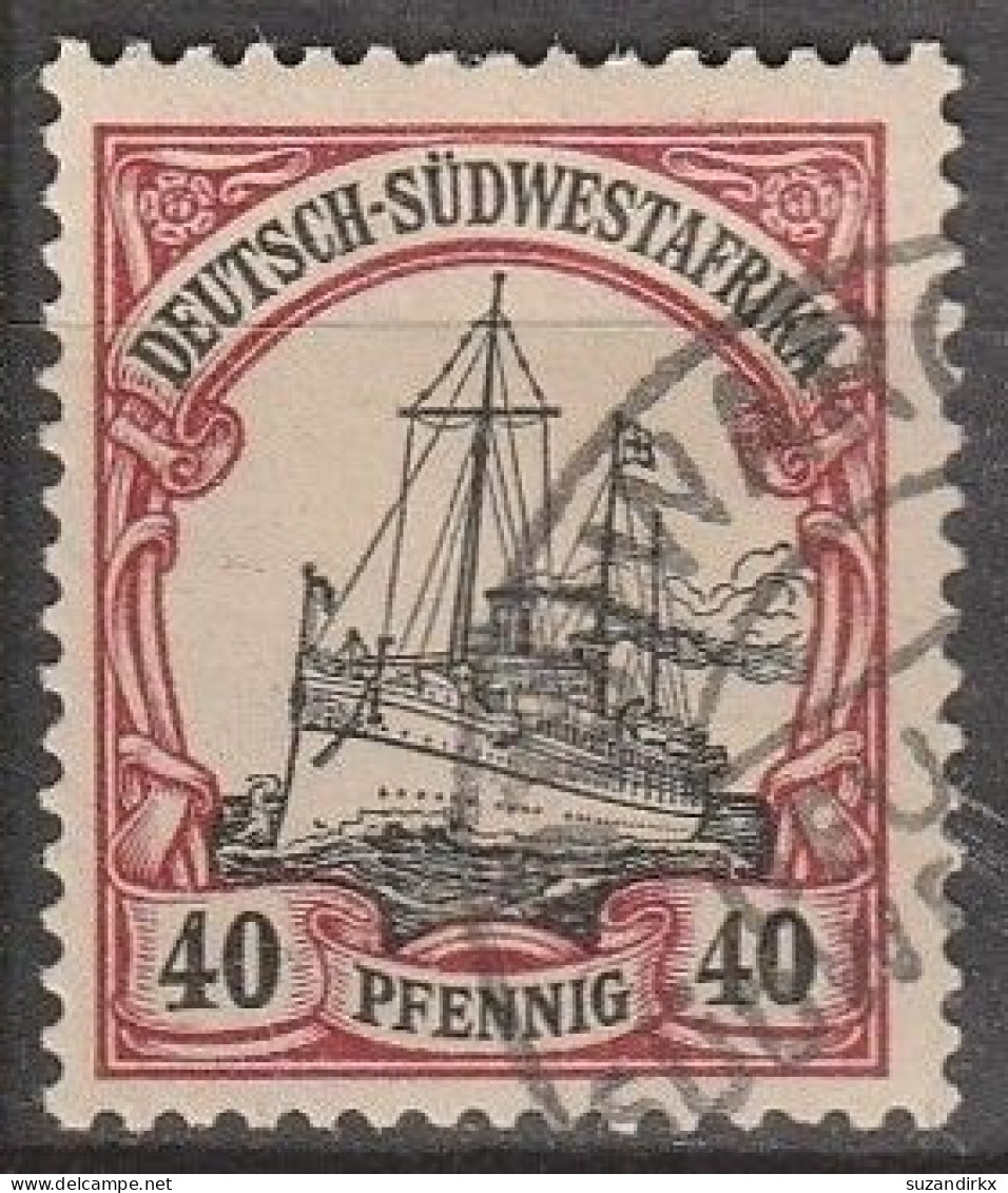 Deutsch SüdWest-Afrika   .    Michel   .   17  .  6  Marken    (6  Scans)    .     O     .      Gestempelt - German South West Africa