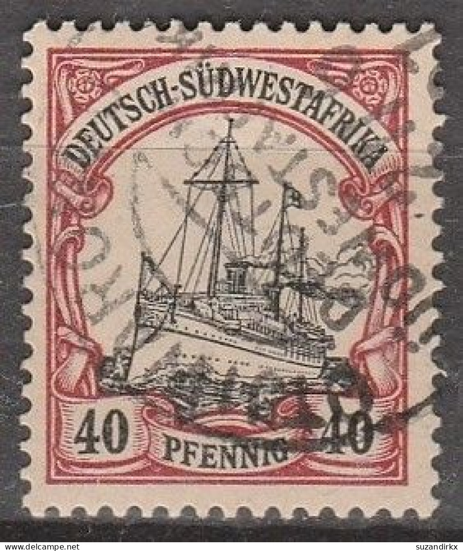 Deutsch SüdWest-Afrika   .    Michel   .   17  .  6  Marken    (6  Scans)    .     O     .      Gestempelt - Sud-Ouest Africain Allemand