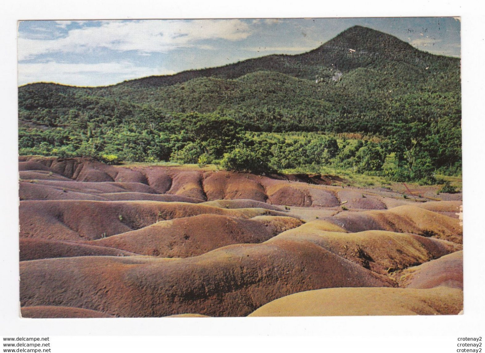 ILE MAURICE Mauritius Les Terres De Couleur à CHAMAREL Photo Philippe Schall VOIR DOS - Mauricio