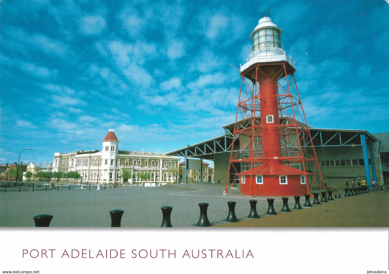 AUSTRALIA Port Adelaid Queen's Wharf Lighthouse Postcard - Adelaide