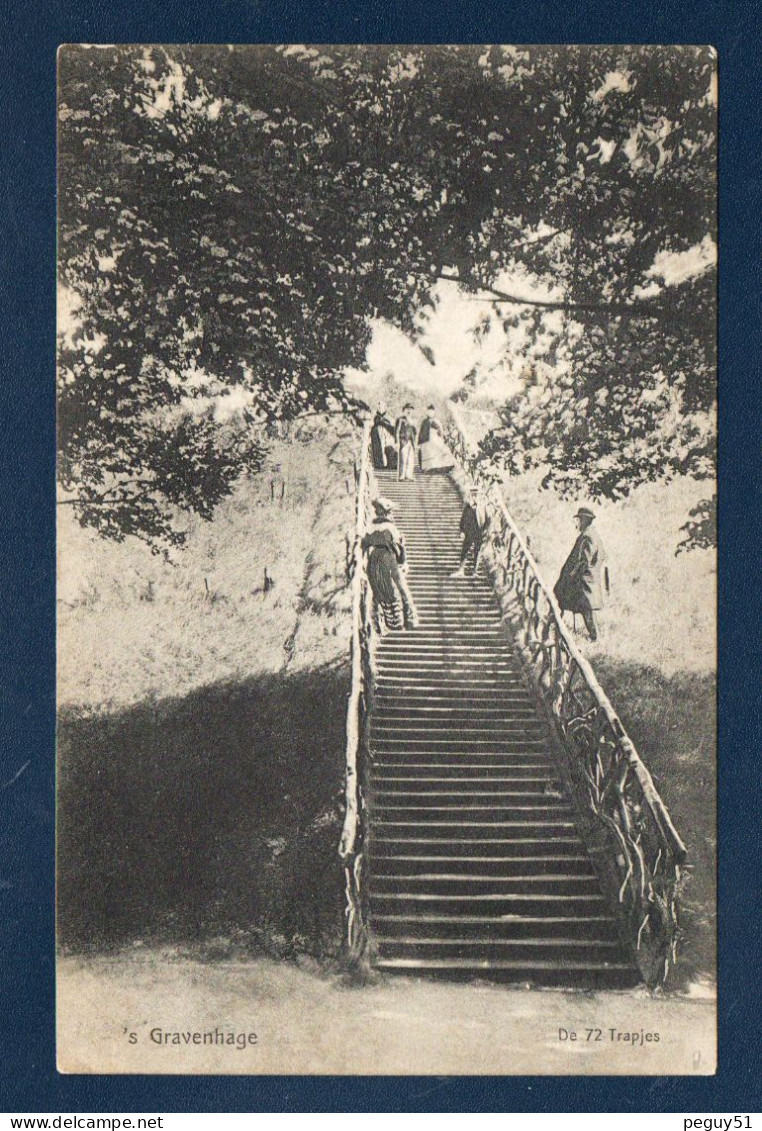 's-Gravenhage. De 72 Trapjes Les 72 Marches Au Sommet De La Dune De Kogelberg . 1912 - Den Haag ('s-Gravenhage)