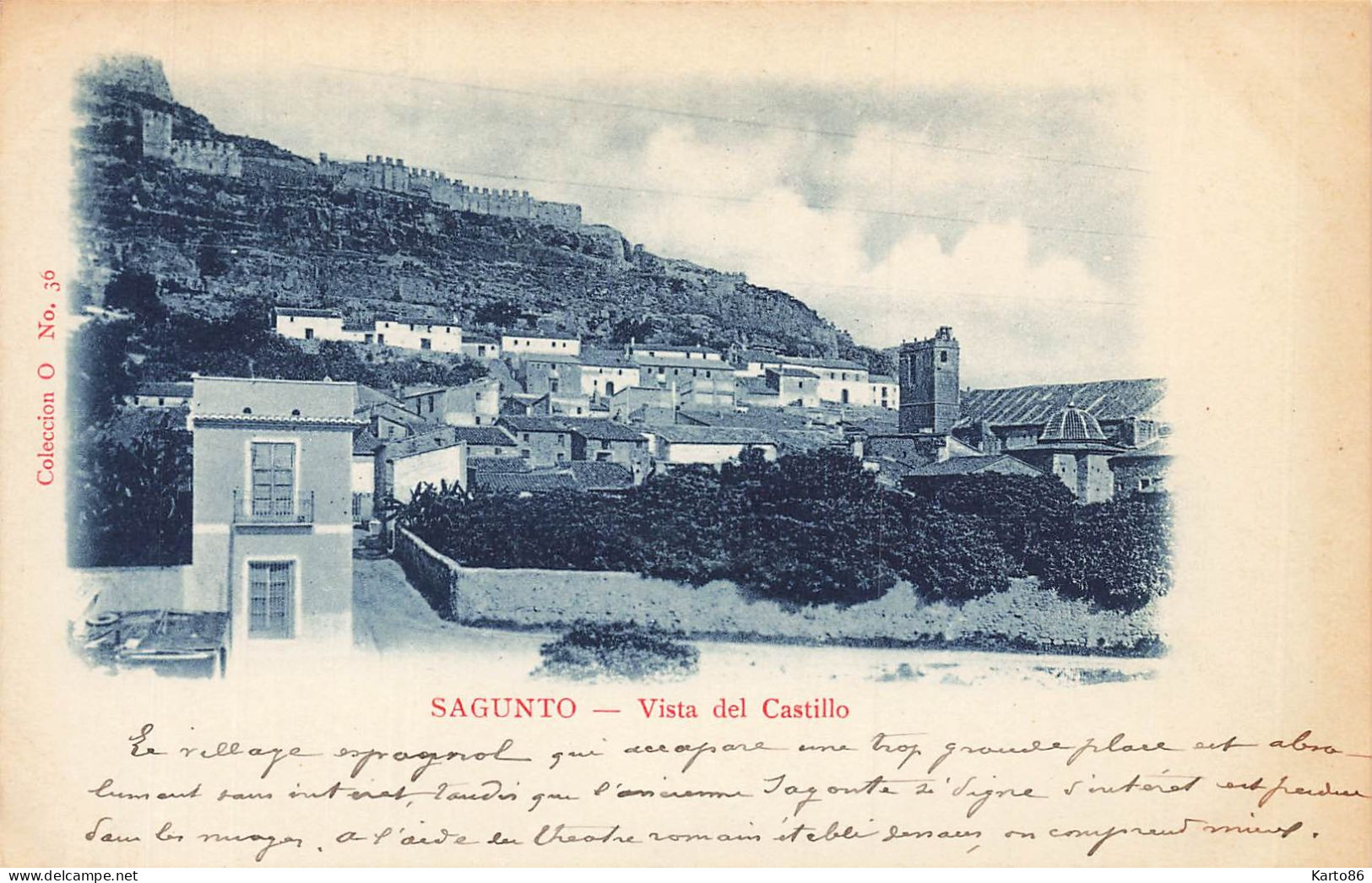 Sagunto * Vista Del Castillo * Espana - Andere & Zonder Classificatie