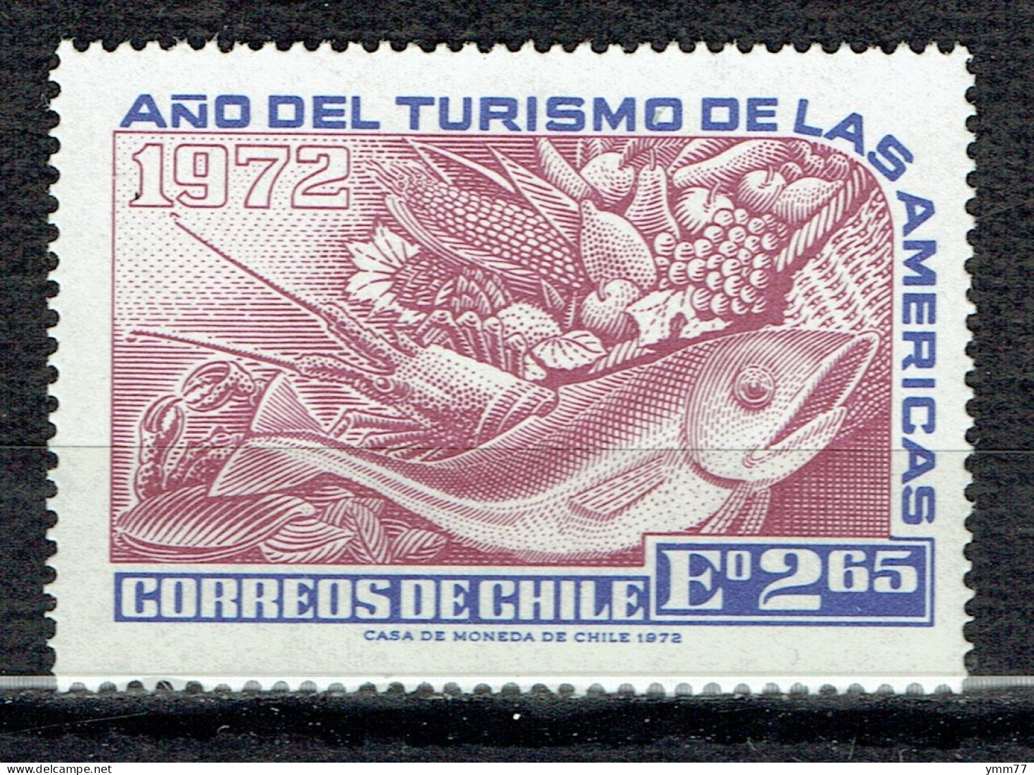 Année Du Tourisme Des Amériques : Produits Agricoles Et De La Pêche - Chile