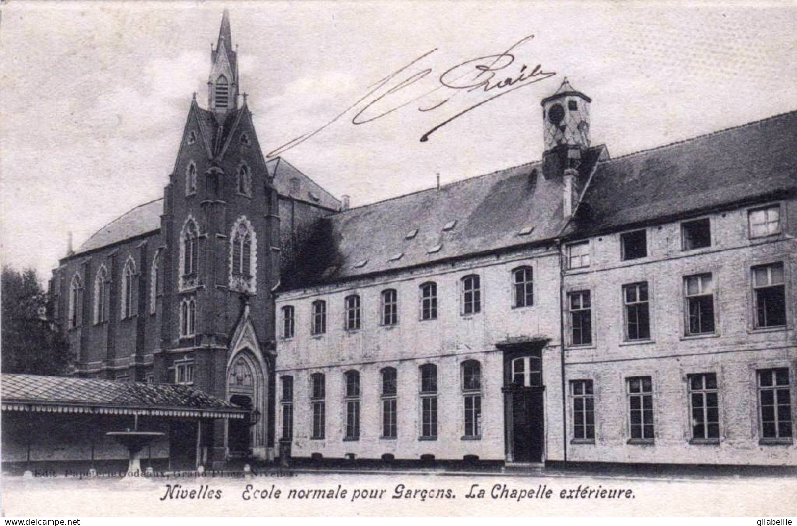 NIVELLES -   Ecole Normale Pour Garcons - La Chapelle Exterieure - Nivelles
