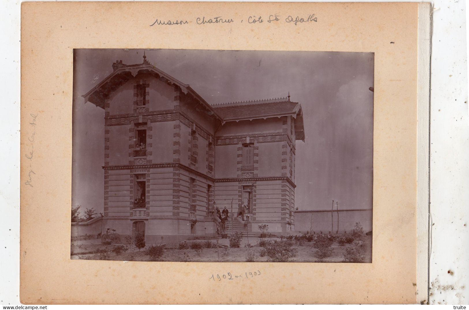 SURY-LE-COMTAL  COTE SAINTE-AGATHE MAISON CHATRIER    ( PHOTOGRAPHIE ) - Autres & Non Classés