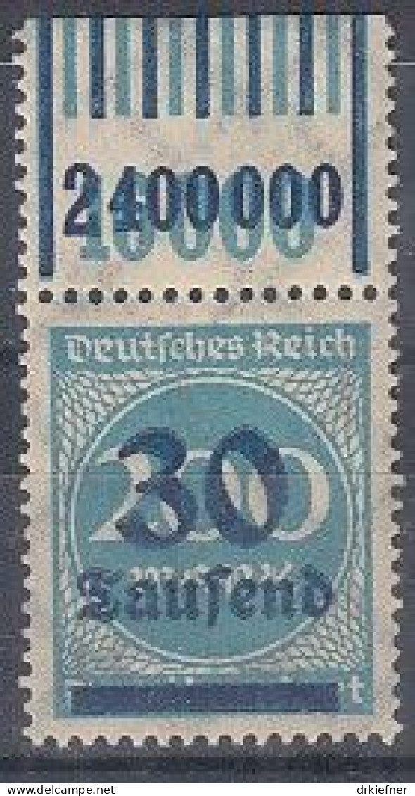 DR 285 OR, 1-11-1/1-5-1, Ungebraucht *, Aufdruckmarke, 1923 - Ongebruikt