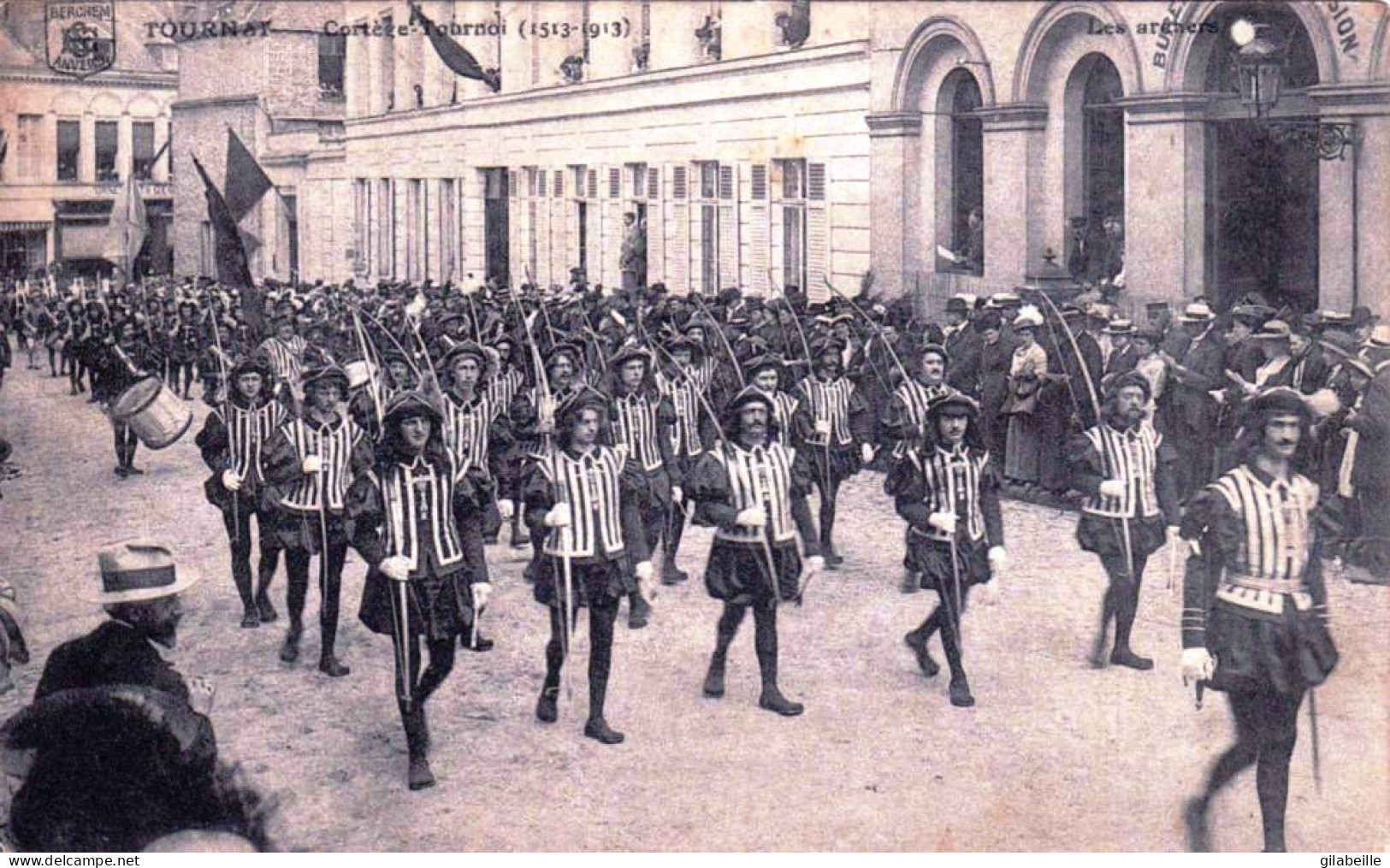  TOURNAI   - Cortege - Tournoi ( 1513-1913 ) - Doornik