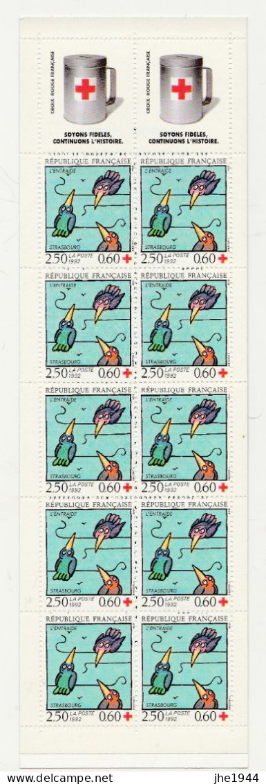 France Carnet Croix Rouge N° 2041** Année 1992 - Rotes Kreuz