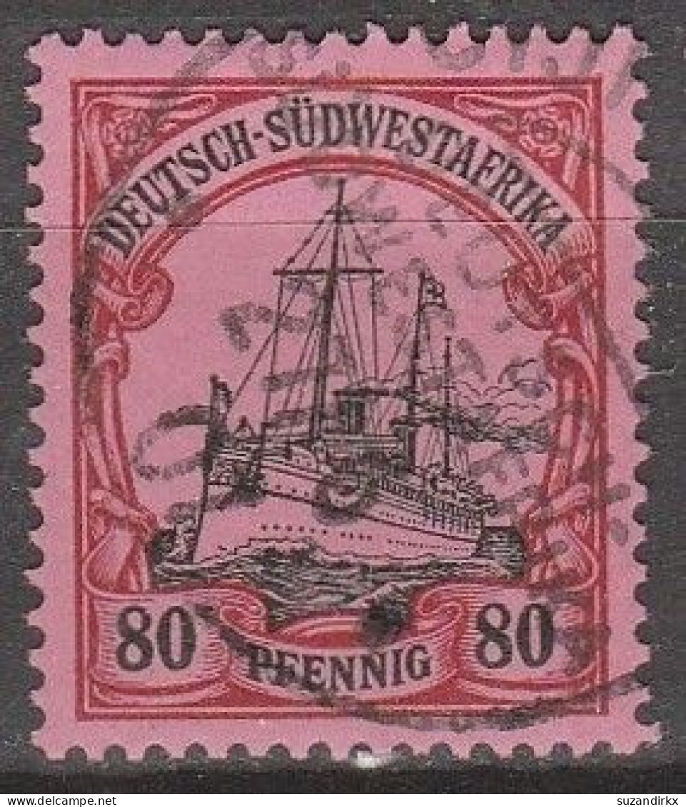 Deutsch SüdWest-Afrika   .    Michel   .   19      .     O     .      Gestempelt - Sud-Ouest Africain Allemand