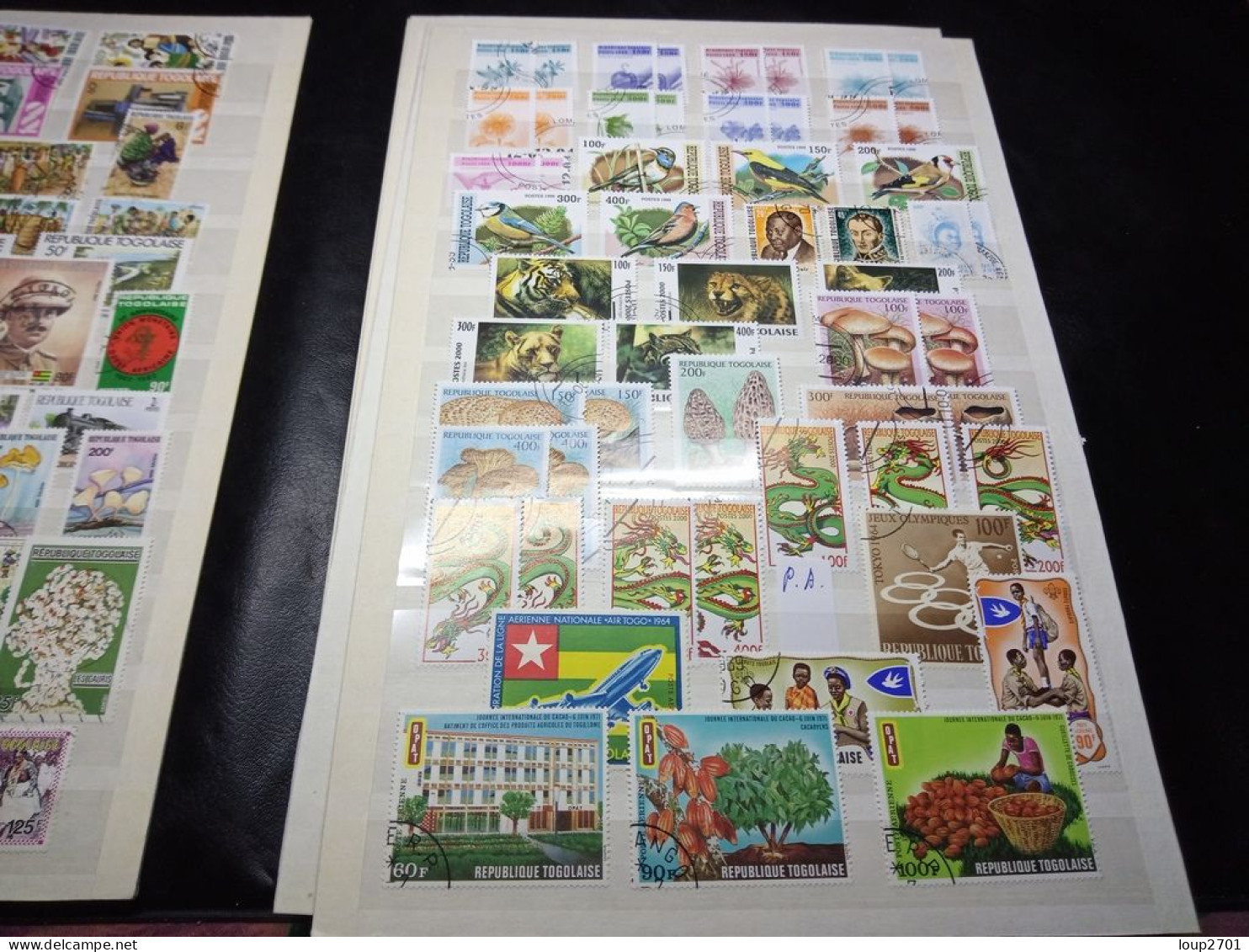 DM933 LOT FEUILLES MONDE N / O A TRIER COTE++ DEPART 10€ - Collections (with Albums)