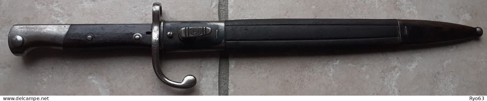 Baïonnette Allemande WW1 Modèle 1908 - Knives/Swords