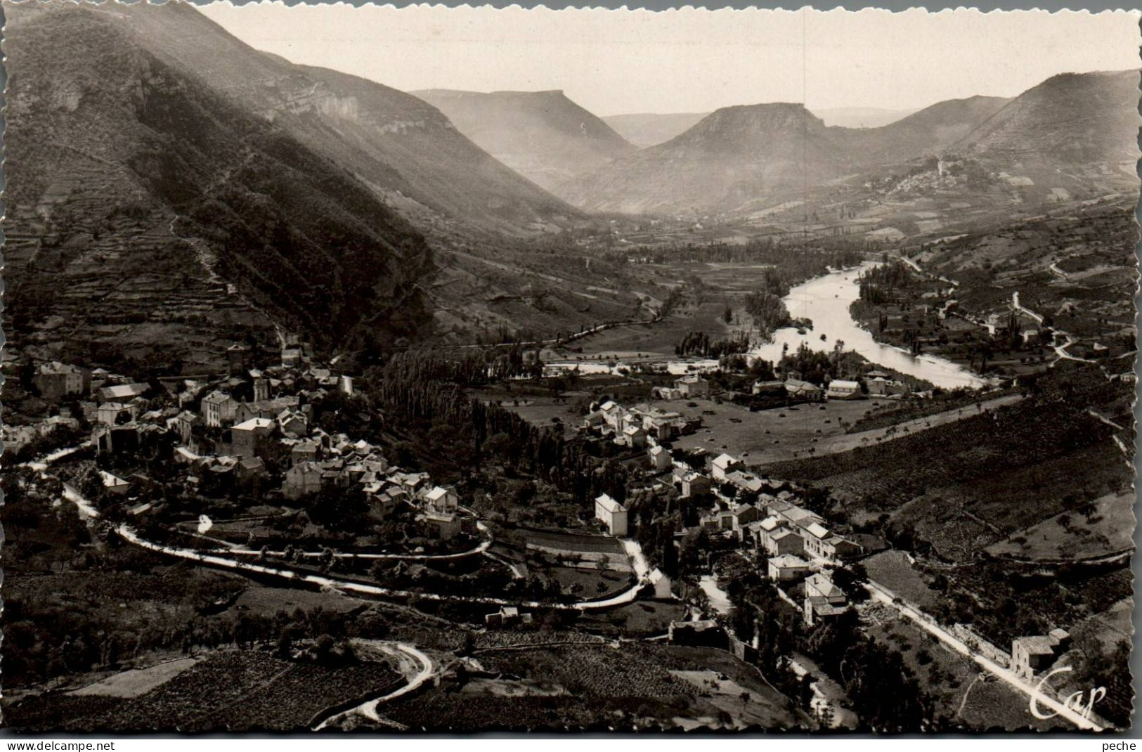 N°1005 W -cpsm Le Rozier Peyrelau Et La Vallée Du Tarn- - Gorges Du Tarn