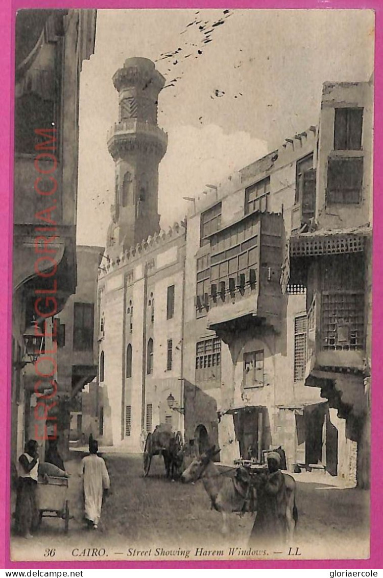 Ag3015 - EGYPT - VINTAGE POSTCARD - Cairo - 1909 - Le Caire