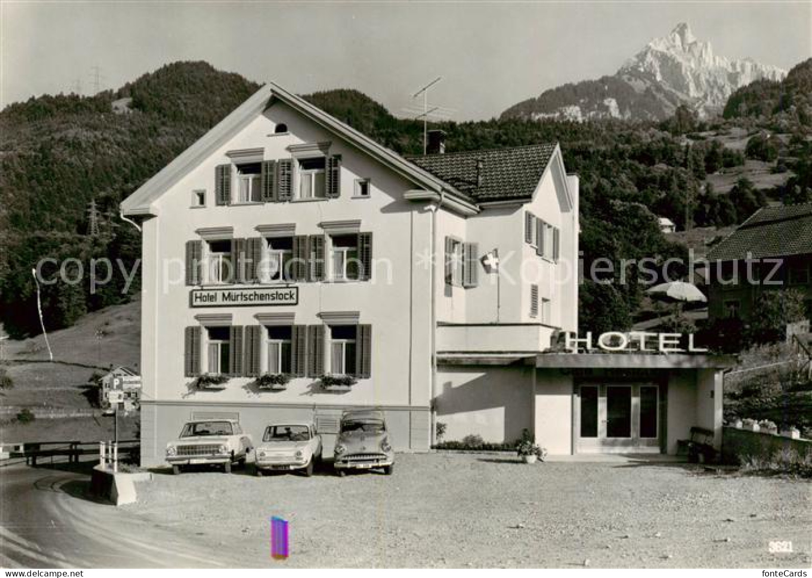 13798954 Filzbach GL Kerenzerberg Hoehenstrasse Hotel Muertschenstock  - Autres & Non Classés