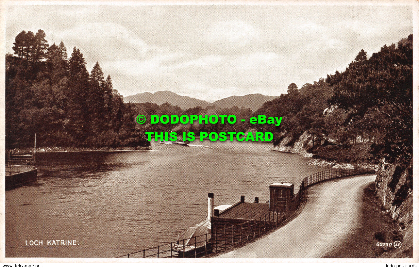 R506950 Loch Katrine. 60730. Valentines Photo Brown Postcards - Monde