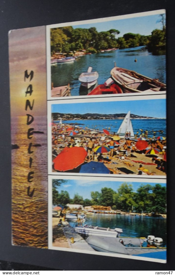 Souvenir De Mandelieu, Côte D'Azur - Editions S.E.P.T., Nice - Grasse