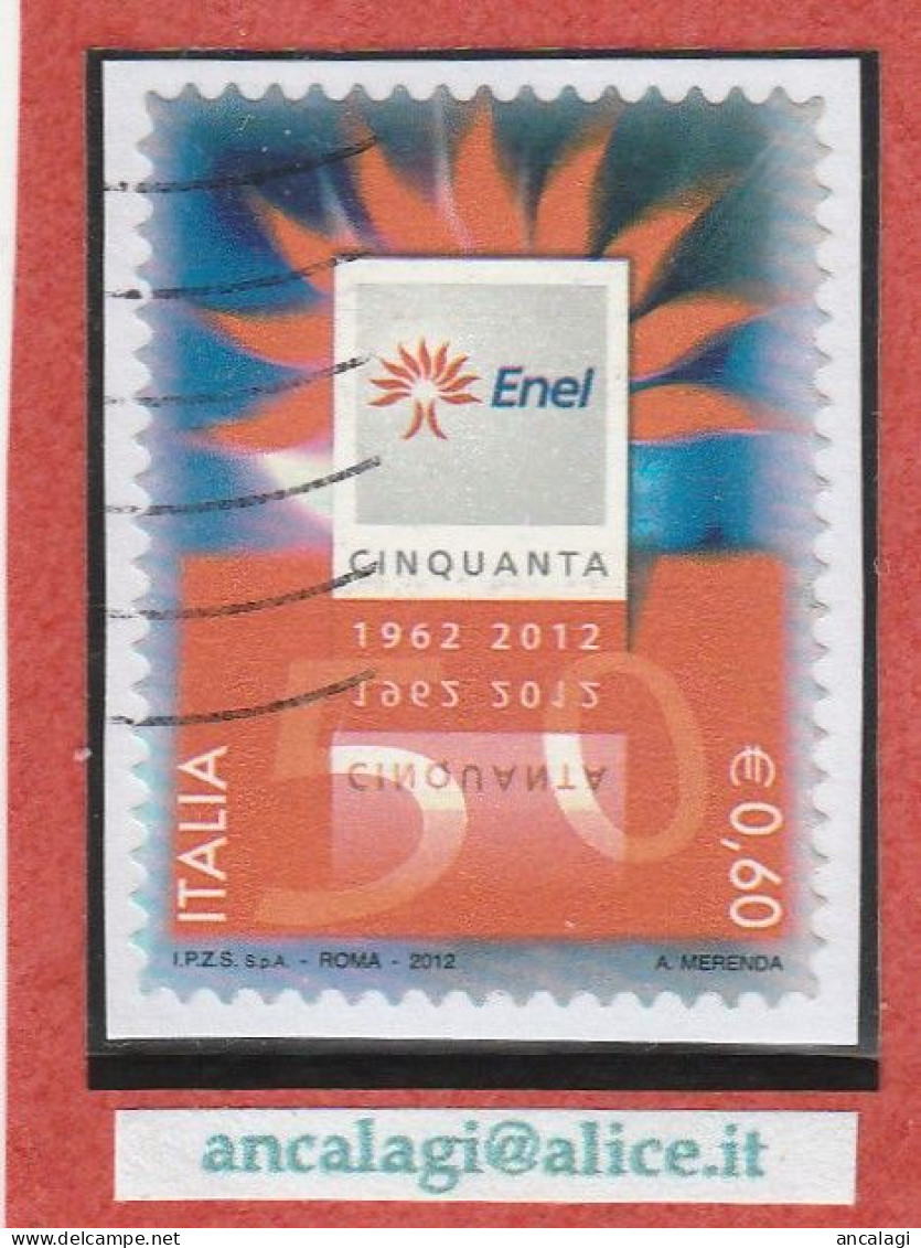 USATI ITALIA 2012 - Ref.1228 "ENEL" 1 Val. - - 2011-20: Usati