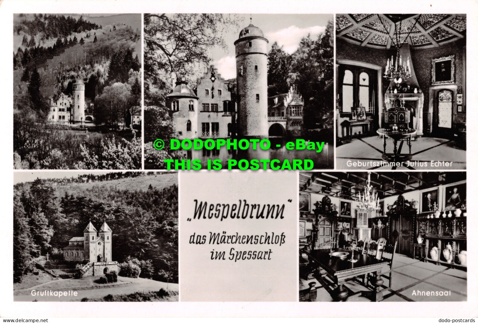 R507571 Mespelbrunn Das Marchenschloss Im Spessart. Ahensaal. C. Samhaber. M. He - Welt