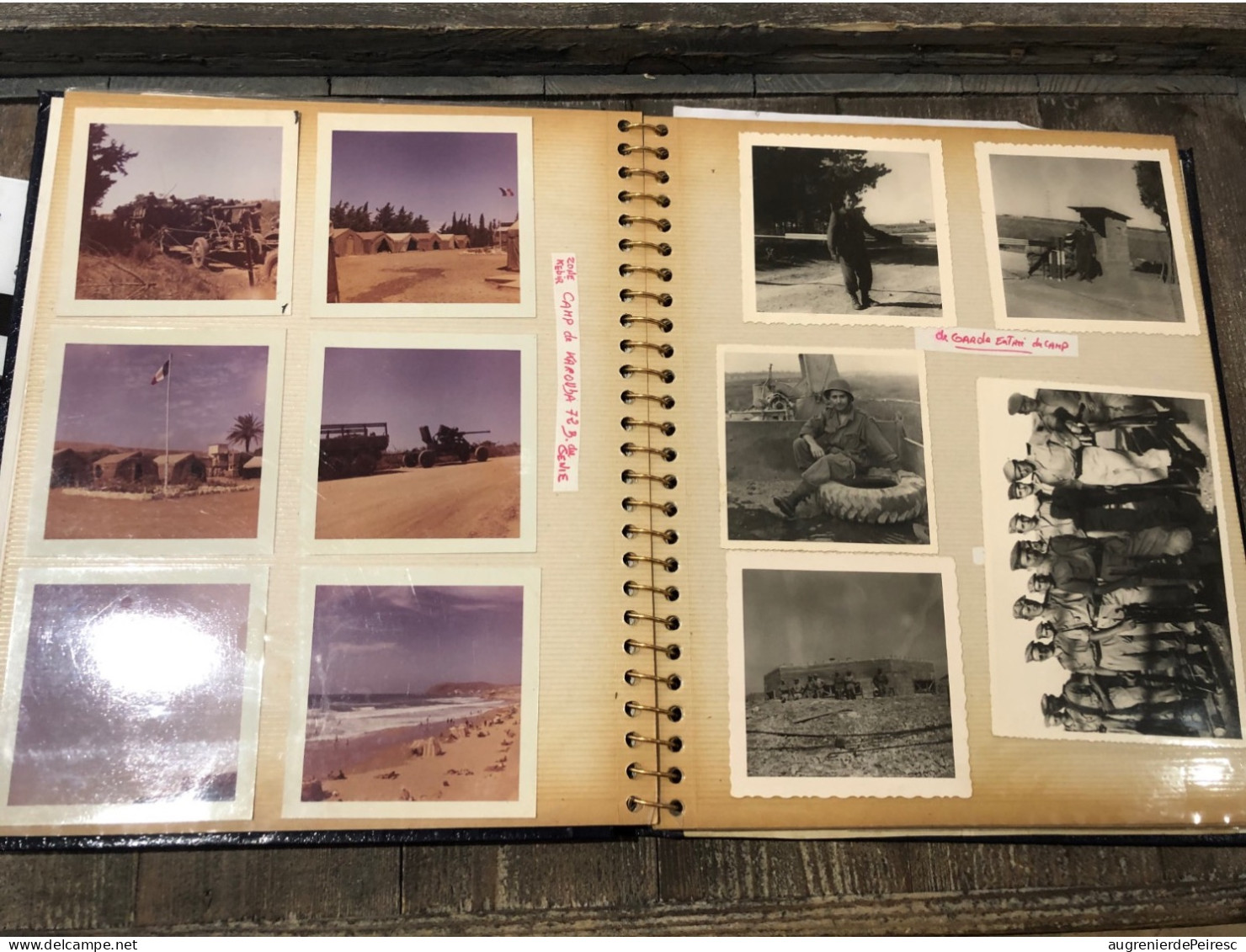 Album Souvenir D’un Appelé En Algérie 1962-64 72eme Bataillon Du Génie - Documents