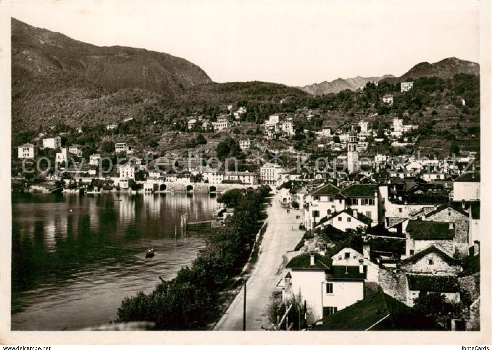 13798868 Ascona Lago Maggiore TI Panorama  - Autres & Non Classés