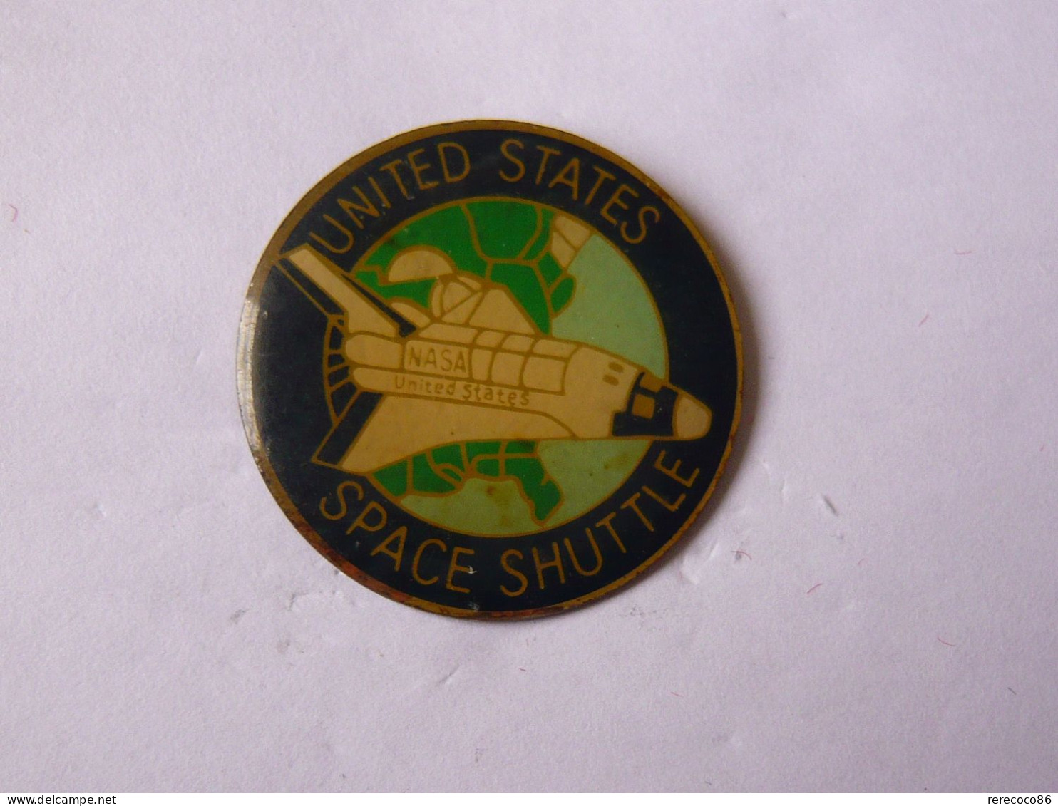Pins SPACE SHUTTLE NAVETTE SPACIALE AMERICAINE - Space