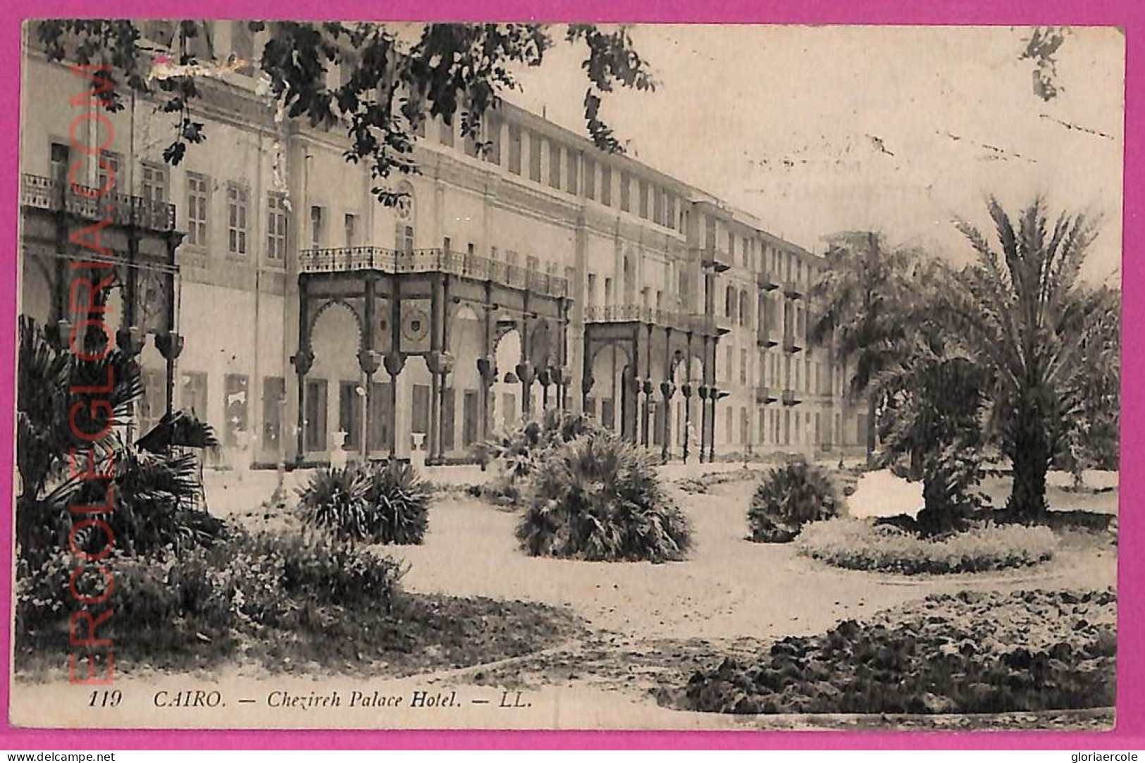 Ag3023 - EGYPT - VINTAGE POSTCARD - Cairo - 1909 - Caïro