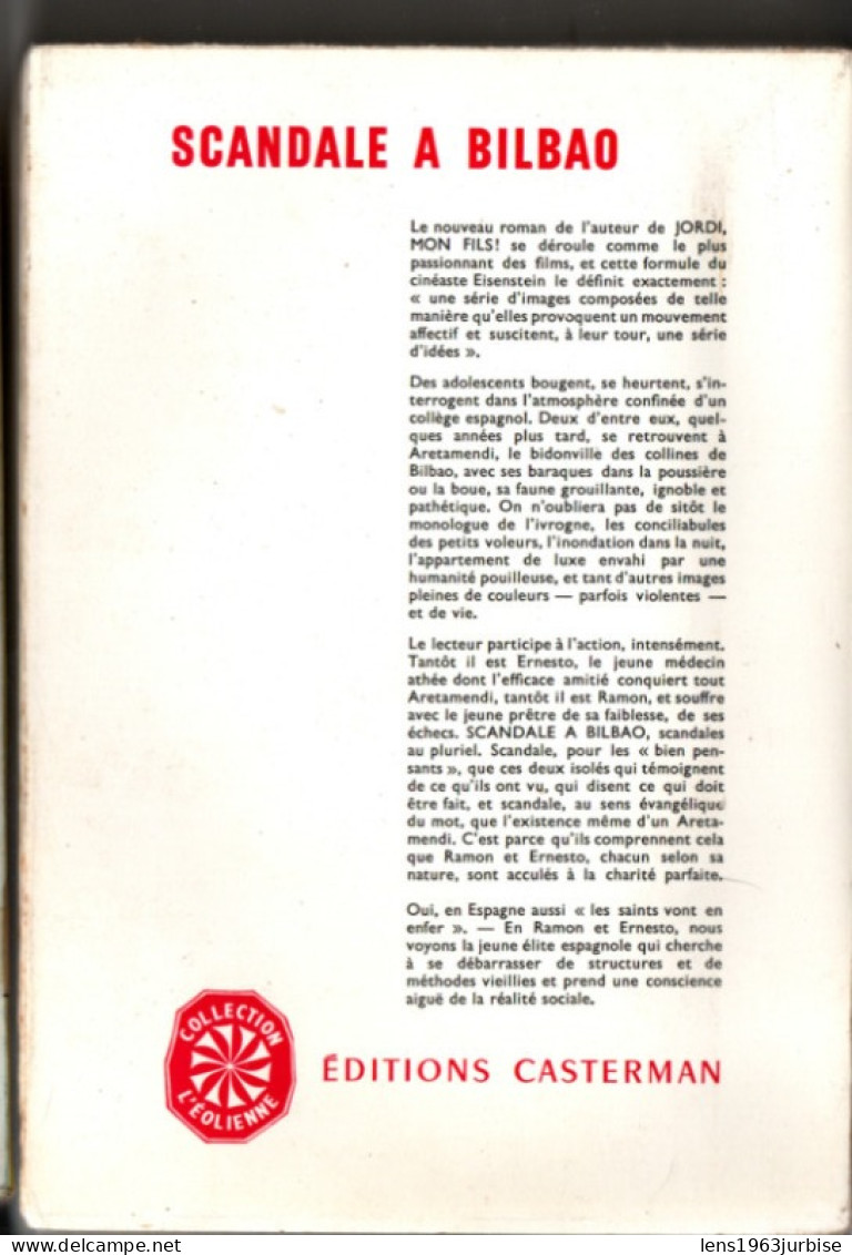 José - Luis Martin Vigil , Scandale à Bilbao , Casterman ( 1962 ) - Autres & Non Classés