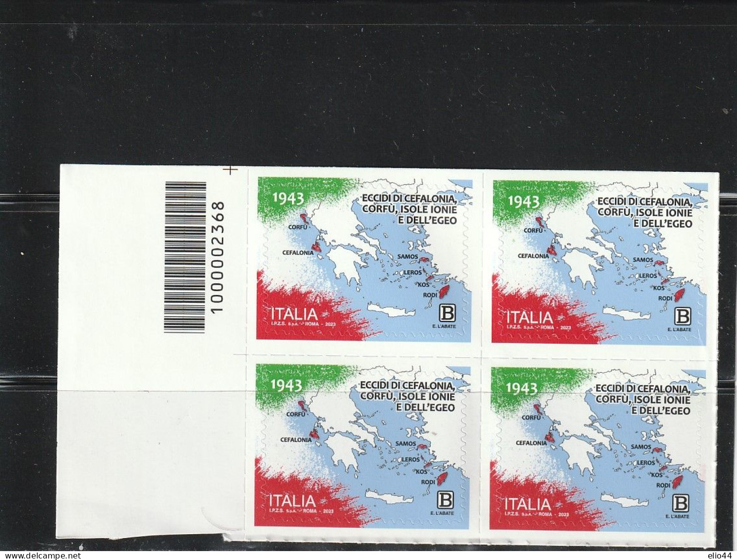 Italia - Repubblica - Francobolli Nuovi Con Codice Barre - - Barcodes