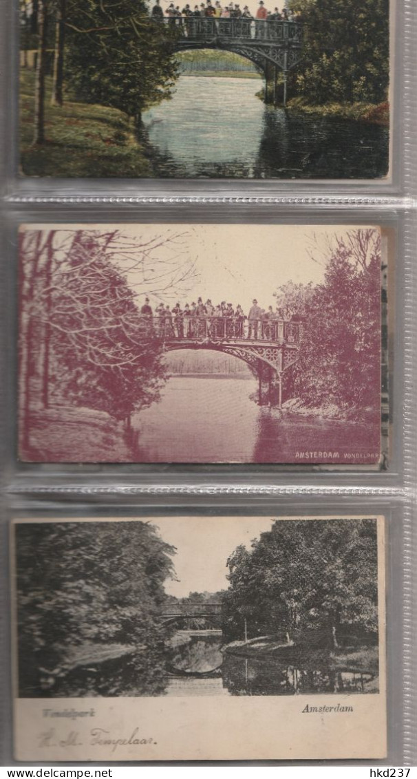 Album 120st Vondelpark Amsterdam 1899 - 30er jaren prima staat