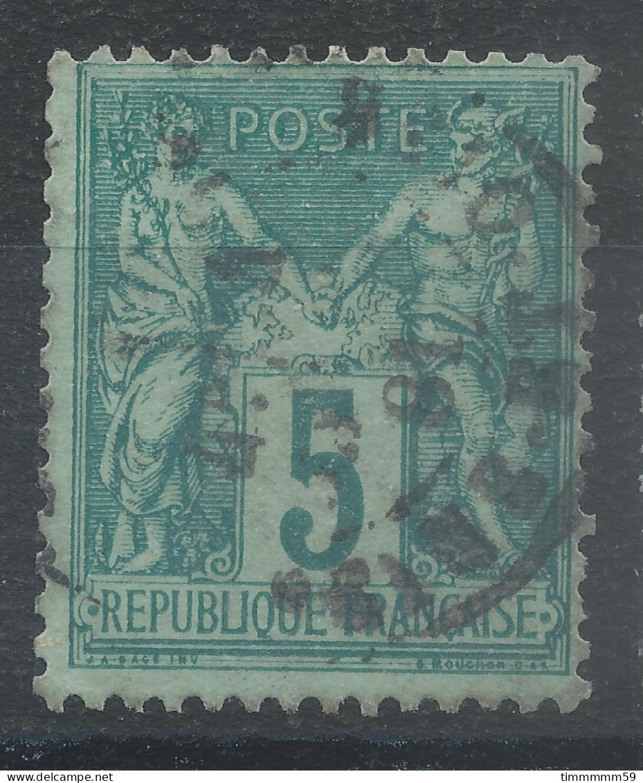 Lot N°82763   N°75, Oblitéré Cachet à Date à Déchiffrer - 1876-1898 Sage (Type II)