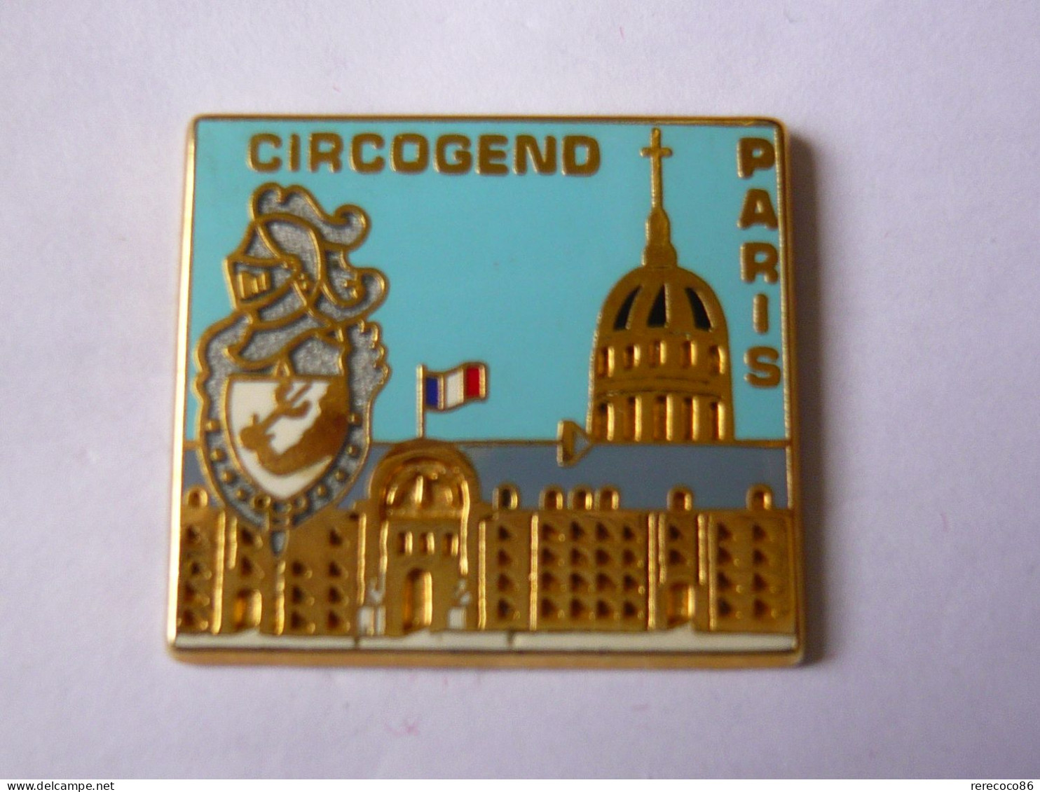 Pins GENDARMERIE CIRCOGEND PARIS - Politie