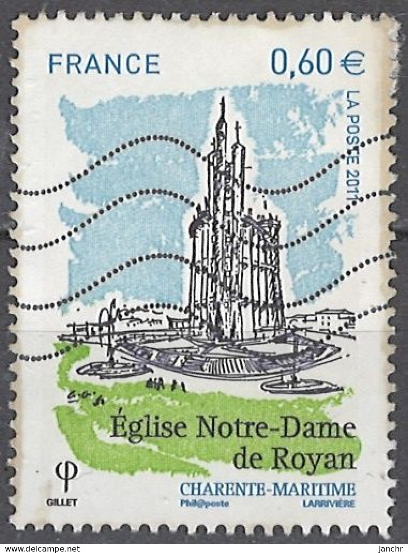 France Frankreich 2011. Mi.Nr. 5216F, Used O - Used Stamps