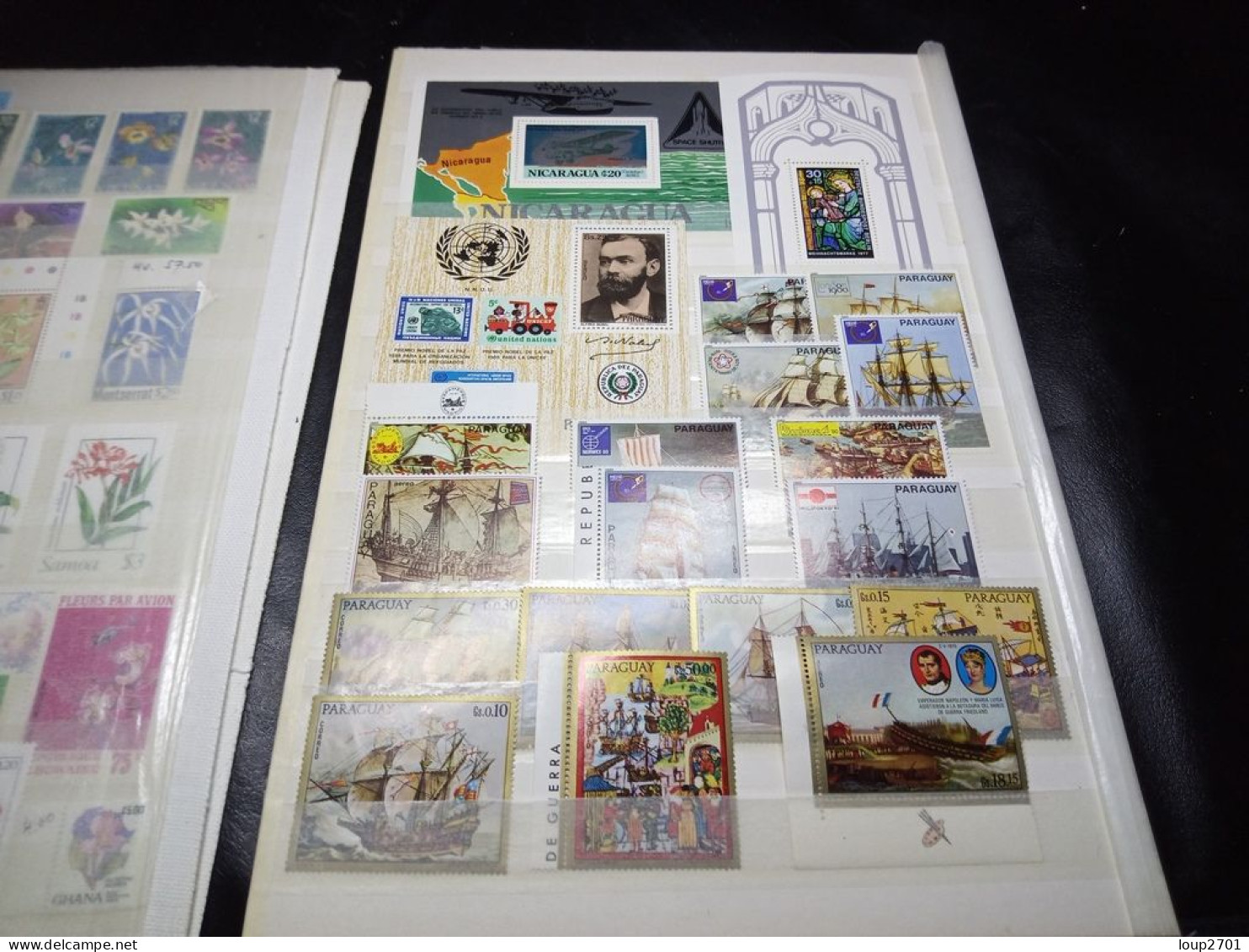 DM941 LOT FEUILLES MONDE TOUS NEUFS MNH A TRIER COTE++ DEPART 10€