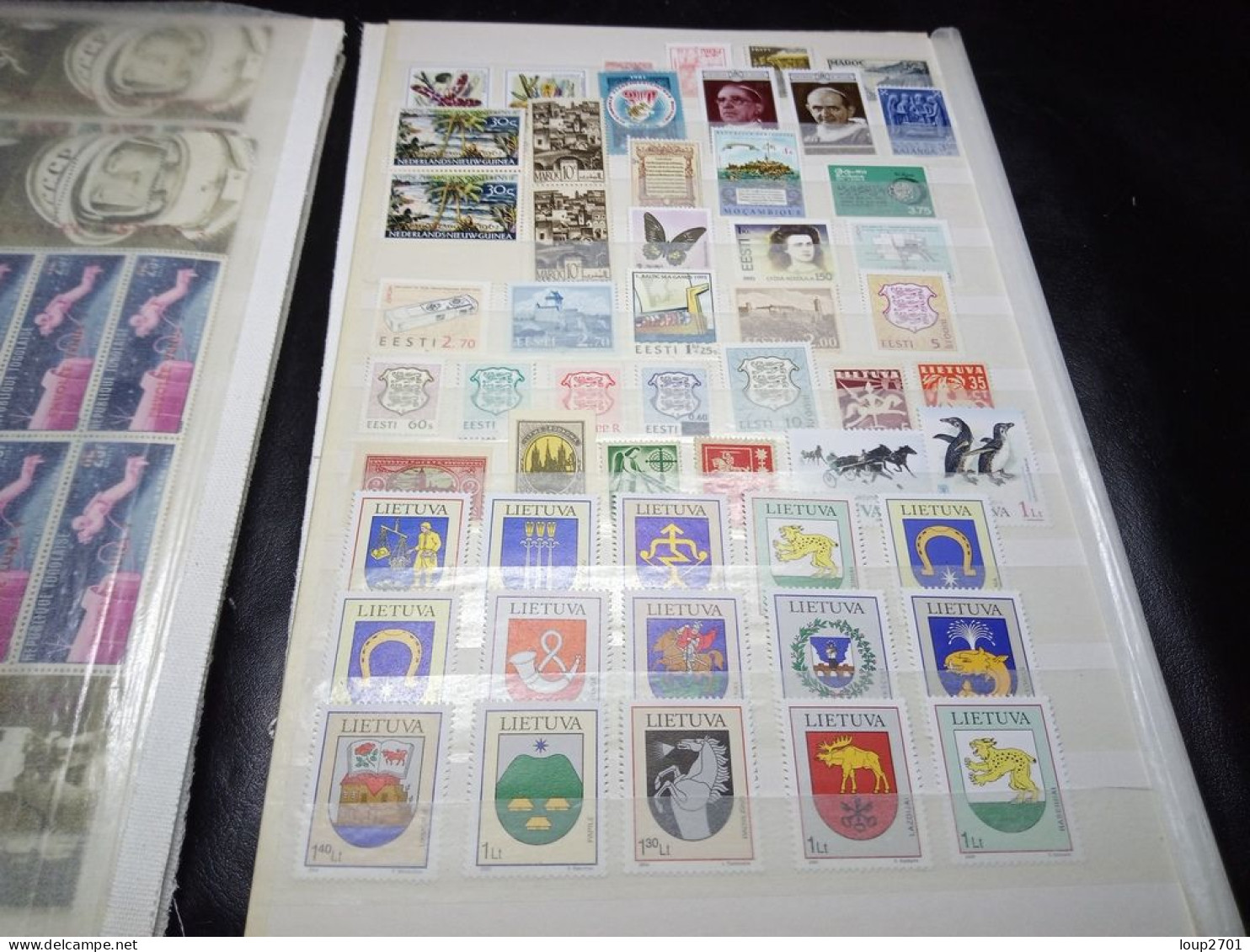 DM941 LOT FEUILLES MONDE TOUS NEUFS MNH A TRIER COTE++ DEPART 10€