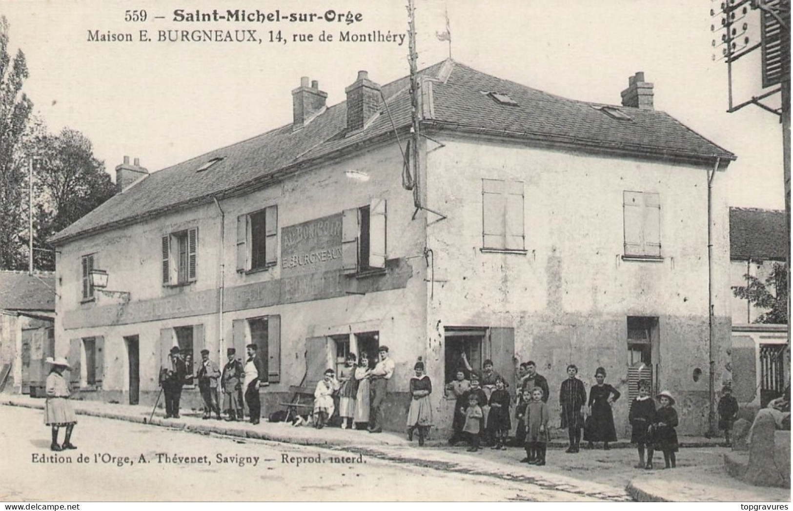 91 SAINT MICHEL SUR ORGE Maison E BURGNEAUX Animée - Saint Michel Sur Orge