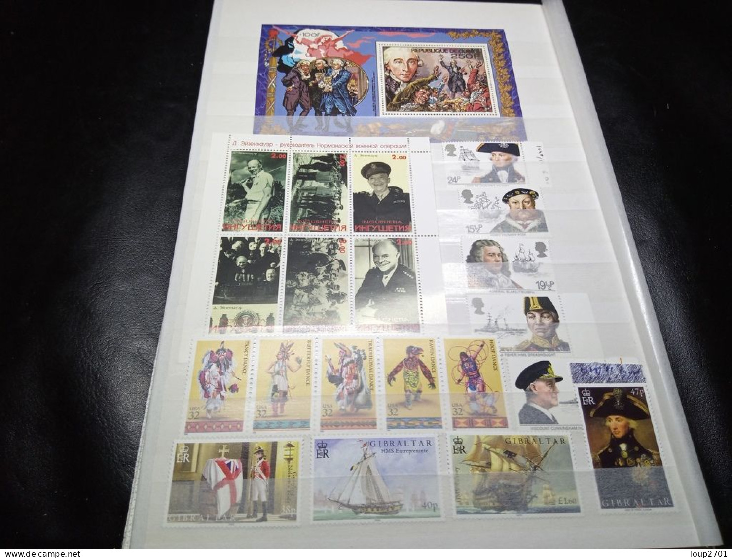 DM942 LOT FEUILLES MONDE TOUS NEUFS MNH A TRIER COTE++ DEPART 10€ - Verzamelingen (in Albums)